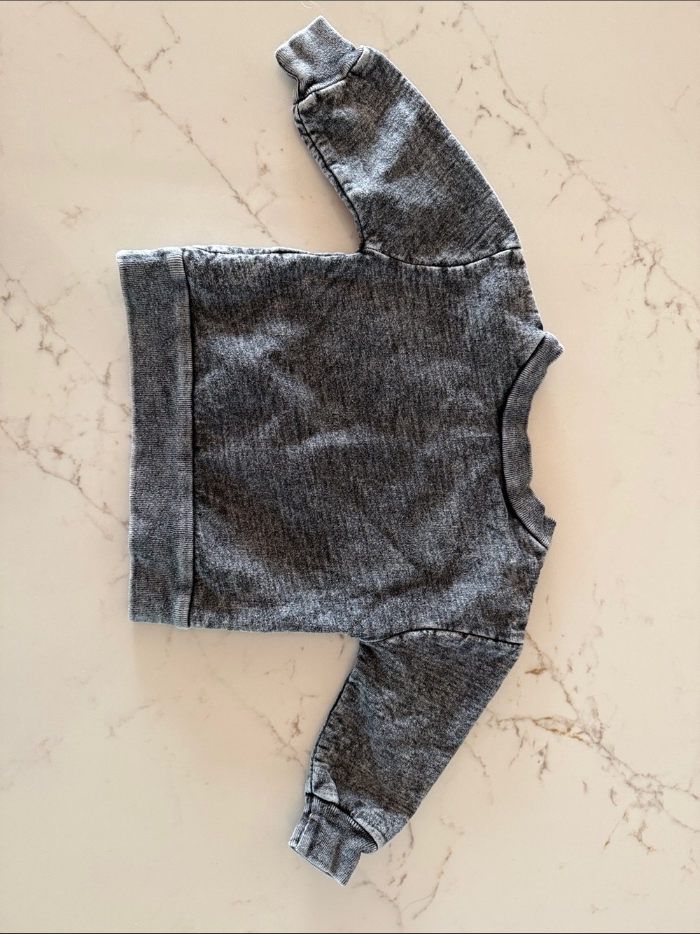 Little Bipsy Gray 'BUBBY' Kids Pullover Sweatshirt - Picture 4 of 4